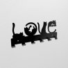 Věšák na klíče CAT LOVE