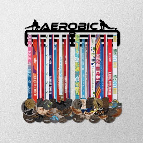 Věšák na medaile AEROBIC