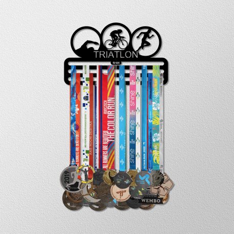 Věšák na medaile TRIATLON