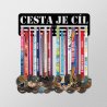 Věšák na medaile CESTA JE CÍL